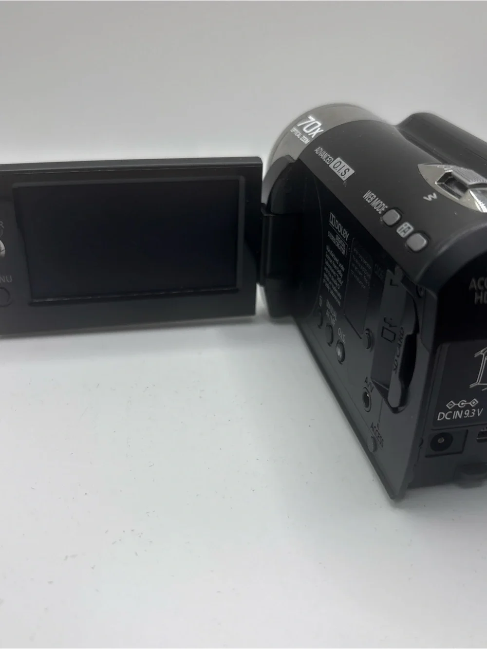Panasonic SDR-H80P 60 GB Camcorder - Black SDRH80P no battery/charger